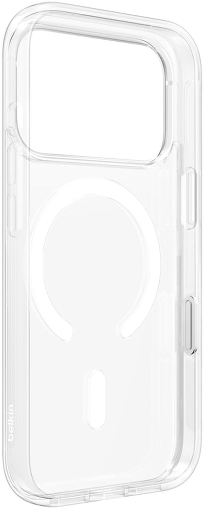 Coque MagSafe pour Apple iPhone 17 Pro, Belkin, SheerForce Clear, Transparente MSA031hqCL