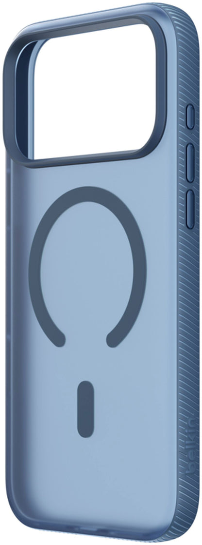 MagSafe-Hülle für Apple iPhone 17 Pro Max, Belkin, SheerForce Grip, Marineblau MSA036hqNY