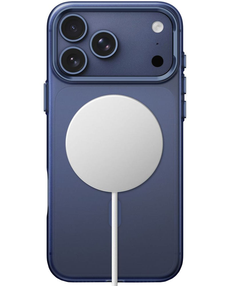 Custodia MagSafe per Apple iPhone 18 Pro / 17 Pro, Tech-Protect, MagZero, Blu Opaco