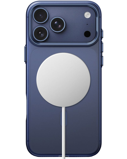 Custodia MagSafe per Apple iPhone 18 Pro / 17 Pro, Tech-Protect, MagZero, Blu Opaco