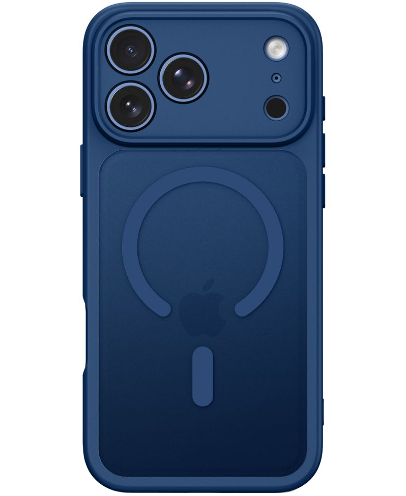 MagSafe-Hülle für Apple iPhone 18 Pro Max / 17 Pro Max, Tech-Protect, BasicMag, Mattes Marineblau