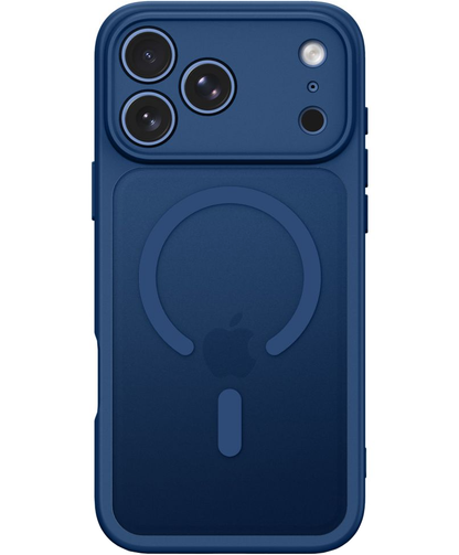 MagSafe-Hülle für Apple iPhone 18 Pro / 17 Pro, Tech-Protect, BasicMag, Mattes Marineblau