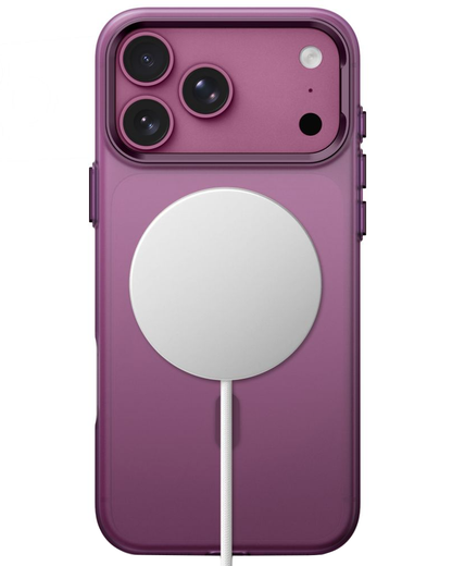 MagSafe-Hülle für Apple iPhone 18 Pro / 17 Pro, Tech-Protect, MagZero, Mattes Burgunderrot