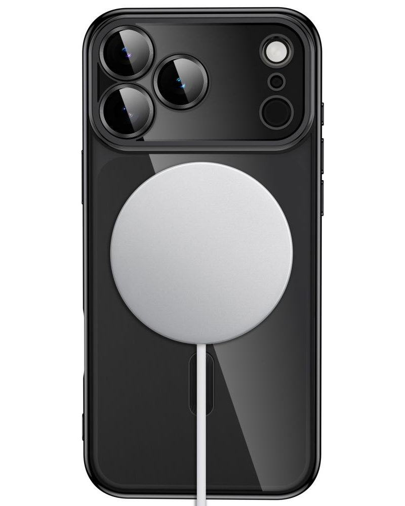 MagSafe-Hülle für Apple iPhone 18 Pro / 17 Pro, Tech-Protect, Magflex, Satin Schwarz