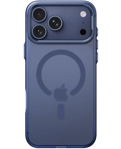 Custodia MagSafe per Apple iPhone 18 Pro / 17 Pro, Tech-Protect, MagZero, Blu Opaco