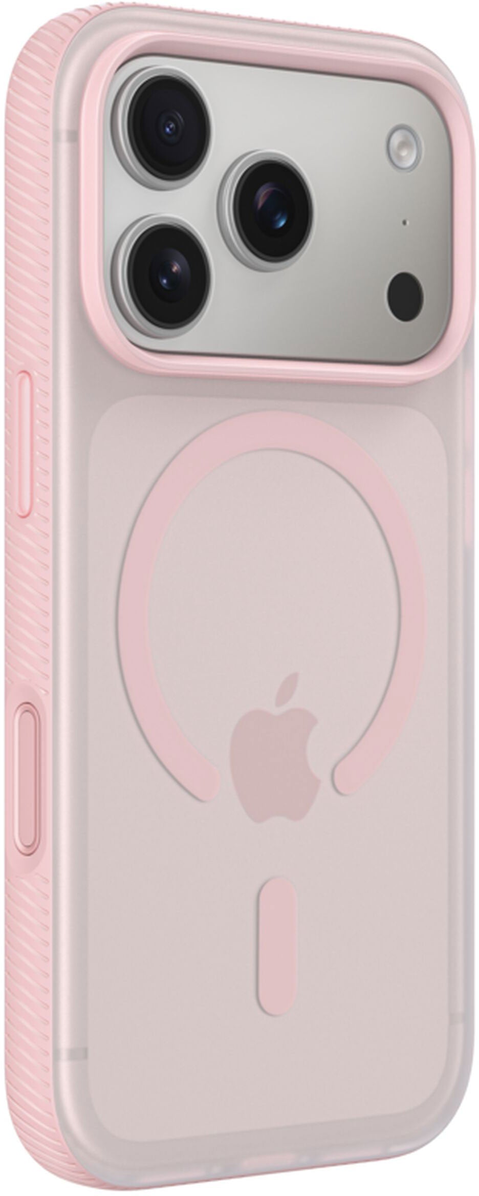 Coque MagSafe pour Apple iPhone 17 Pro, Belkin, SheerForce Grip, Rose MSA035hqPK