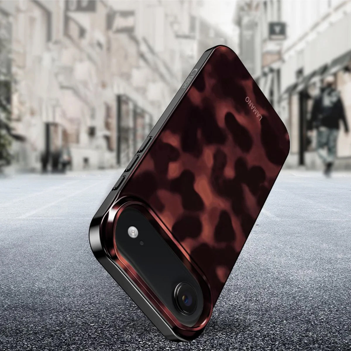 Custodia MagSafe per Apple iPhone 17 Air, Tech-Protect, Lamano Panther, Nera