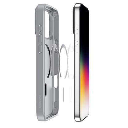 Custodia MagSafe per Apple iPhone 17 Pro Max, DUX DUCIS, Yind, Grigio