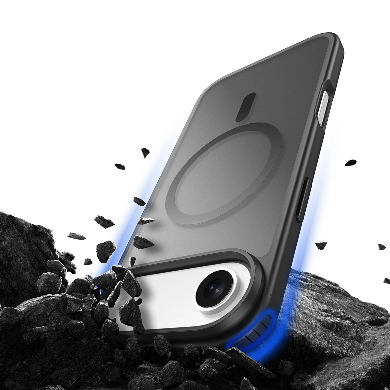 Custodia MagSafe per Apple iPhone 17 Air, DUX DUCIS, Yind, Nera