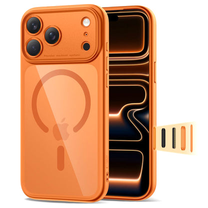 Coque MagSafe pour Apple iPhone 17 Pro Max, Tech-Protect, MagPeak, Orange