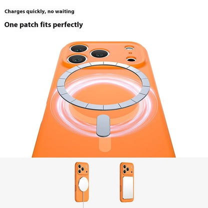 Custodia MagSafe per Apple iPhone 17 Pro, OEM, Silicone Liquido, Turchese