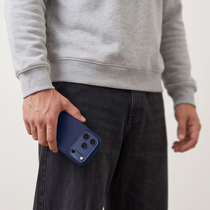 Custodia MagSafe per Apple iPhone 18 Pro / 17 Pro, Tech-Protect, Uniq CC, Blu Navy