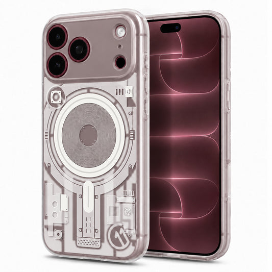 Coque MagSafe pour Apple iPhone 18 Pro Max / 17 Pro Max, Spigen, C11 Ultra Hybrid MagFit Element, blanche ACS12307