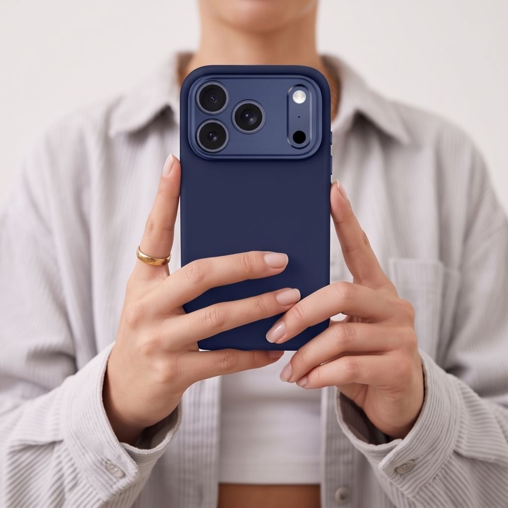 Custodia MagSafe per Apple iPhone 18 Pro Max / 17 Pro Max, Tech-Protect, Uniq CC, Blu Navy