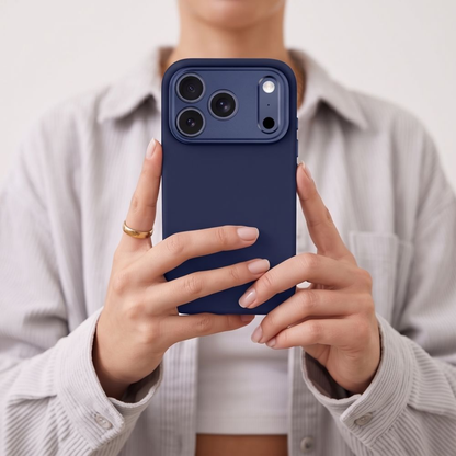 Custodia MagSafe per Apple iPhone 18 Pro Max / 17 Pro Max, Tech-Protect, Uniq CC, Blu Navy