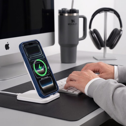 MagSafe-Hülle für Apple iPhone 18 Pro Max / 17 Pro Max, Tech-Protect, BasicMag, Mattes Marineblau
