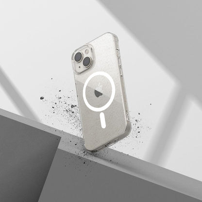 Coque MagSafe pour Apple iPhone 12 Pro Max, Techsuit, SparkleSkin, Transparente