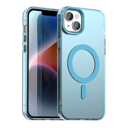 Coque MagSafe pour Apple iPhone 13, Techsuit, CandyCase, Bleue