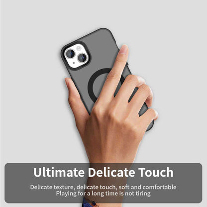 Custodia MagSafe per Apple iPhone 13, Techsuit, CandyCase, Nera