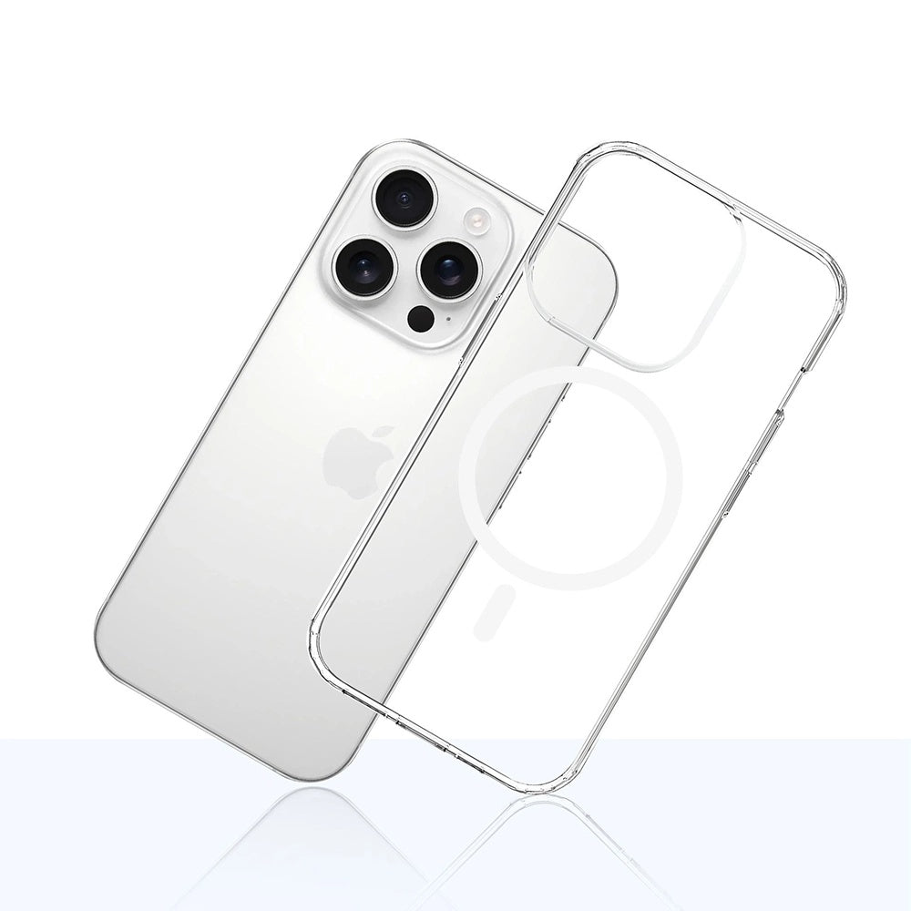 Custodia MagSafe per Apple iPhone 14 Pro, 3MK, Armor MagCase, Trasparente