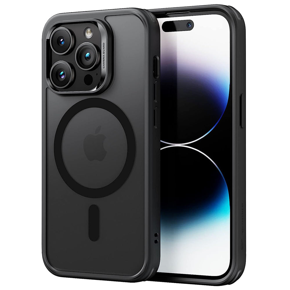 MagSafe-Hülle für Apple iPhone 14 Pro, ESR, Classic Hybrid, Satin Schwarz