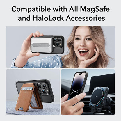 MagSafe-Hülle für Apple iPhone 14 Pro, ESR, Classic Hybrid, Satin Schwarz