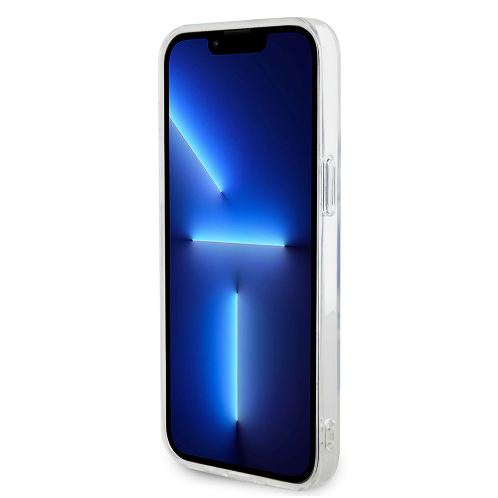 Coque MagSafe pour Apple iPhone 14 Pro Max, Karl Lagerfeld, IML Choupette, Transparente