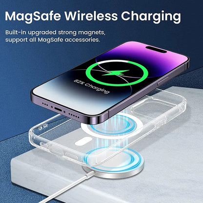 MagSafe-Hülle für Apple iPhone 14 Pro Max, Techsuit, Pro, Schwarz