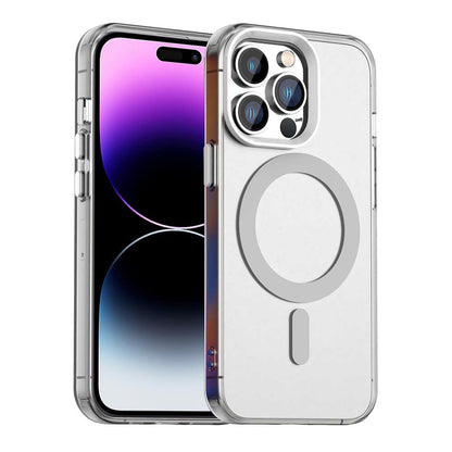 MagSafe-Hülle für Apple iPhone 14 Pro, Techsuit, CandyCase, Weiß
