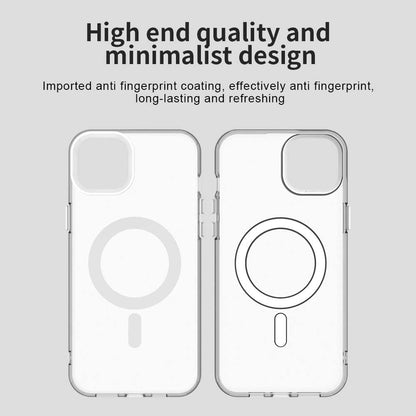 Custodia MagSafe per Apple iPhone 14, Techsuit, CandyCase, Bianca