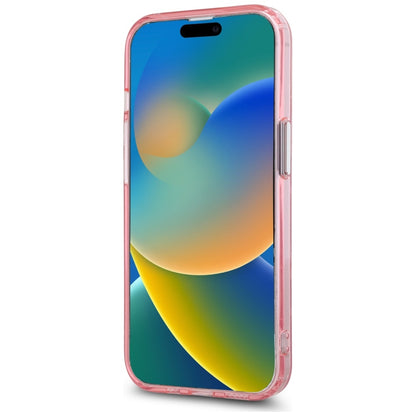 Custodia MagSafe per Apple iPhone 15, Karl Lagerfeld, IML Monogramma Karl & Choupette's Heads, Rosa