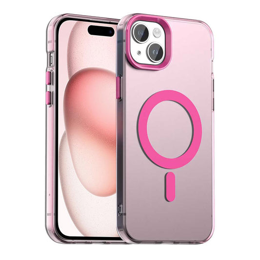 MagSafe-Hülle für Apple iPhone 15 Plus, Techsuit, CandyCase, Rosa