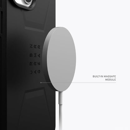 Custodia MagSafe per Apple iPhone 15 Plus, Urban Armor Gear, Civilian, Nera