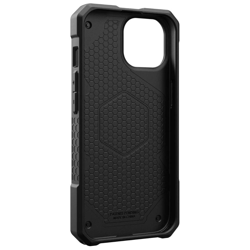Custodia MagSafe per Apple iPhone 15 Plus, Urban Armor Gear, Monarch Pro Carbon, Nera