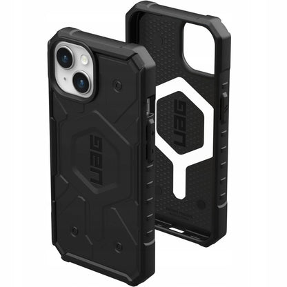 Custodia MagSafe per Apple iPhone 15 Plus, Urban Armor Gear, Pathfinder, Nera