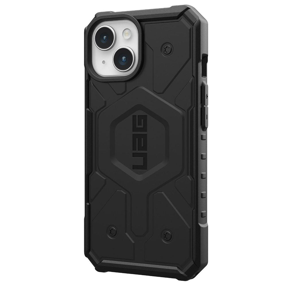 Custodia MagSafe per Apple iPhone 15 Plus, Urban Armor Gear, Pathfinder, Nera