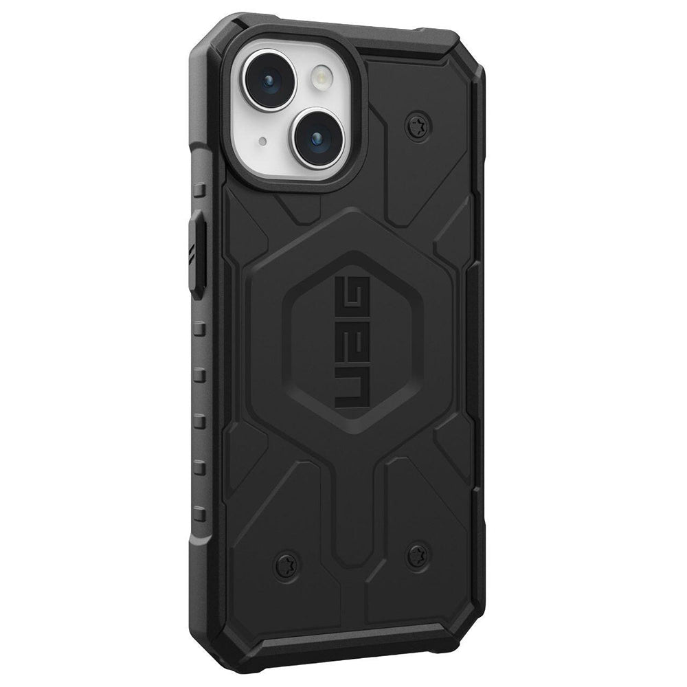 Custodia MagSafe per Apple iPhone 15 Plus, Urban Armor Gear, Pathfinder, Nera