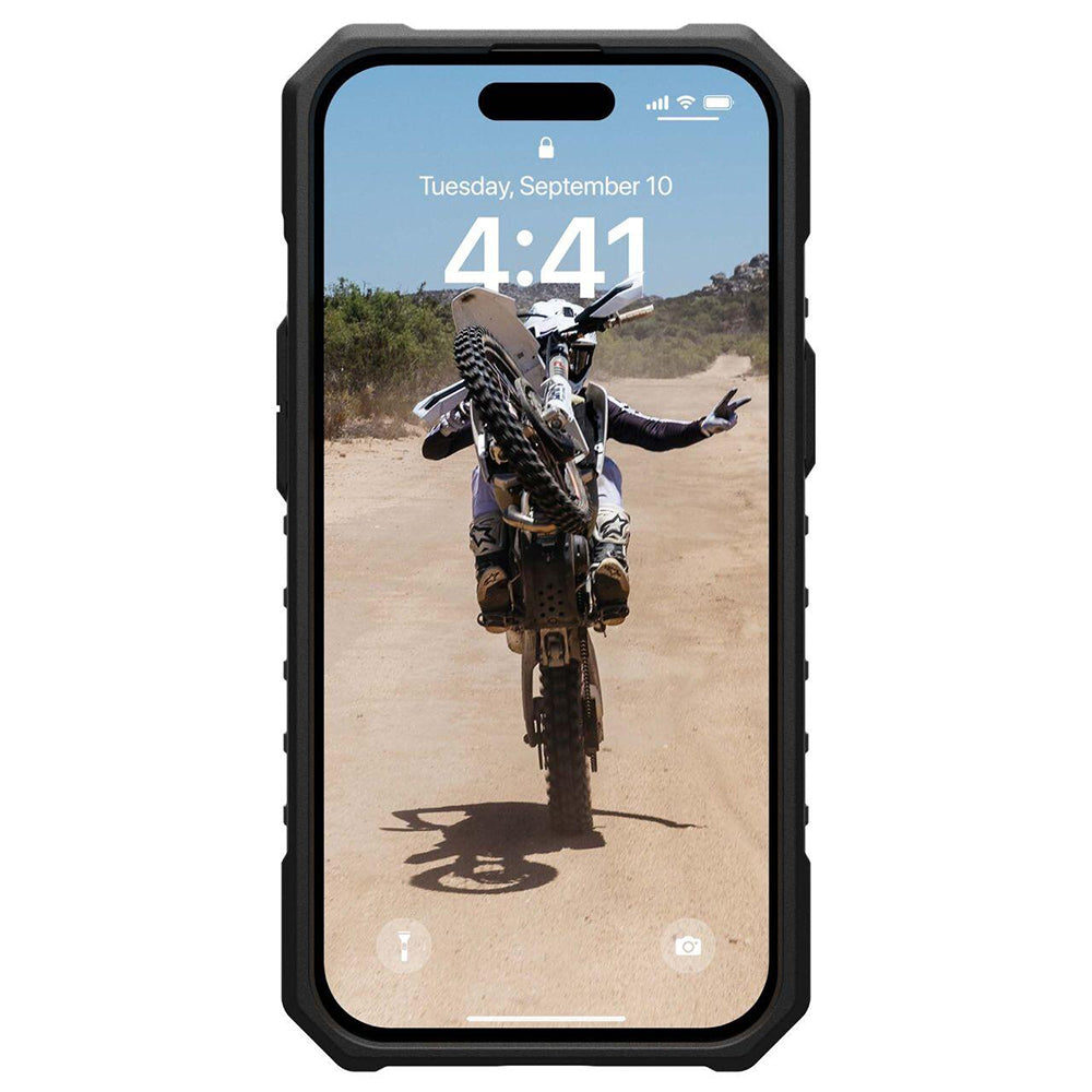 Custodia MagSafe per Apple iPhone 15 Plus, Urban Armor Gear, Pathfinder, Nera
