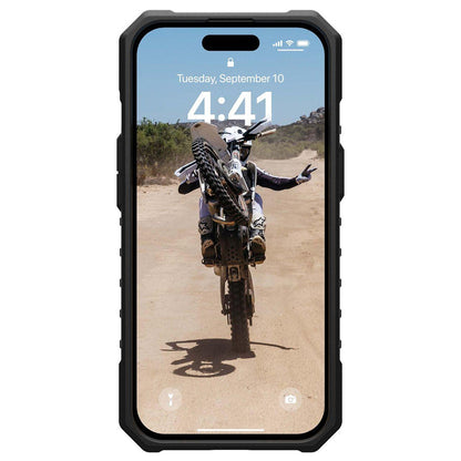 Custodia MagSafe per Apple iPhone 15 Plus, Urban Armor Gear, Pathfinder, Nera