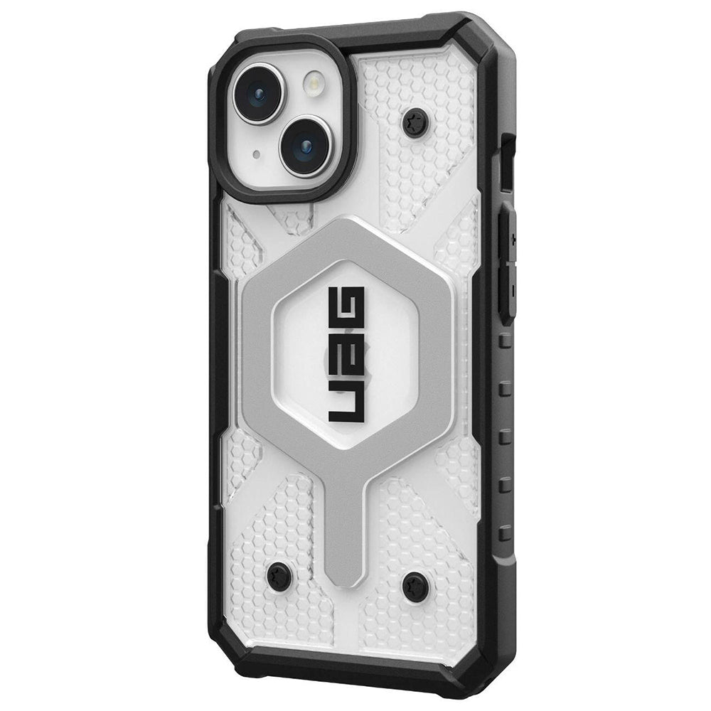Custodia MagSafe per Apple iPhone 15 Plus, Urban Armor Gear, Pathfinder, Trasparente