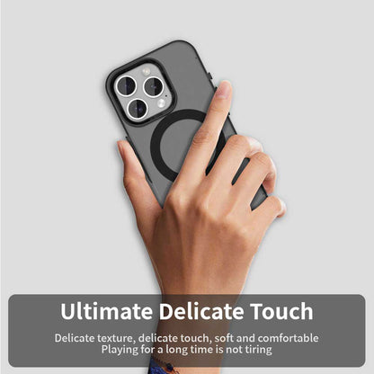 Custodia MagSafe per Apple iPhone 15 Pro Max, Techsuit, CandyCase, Nera