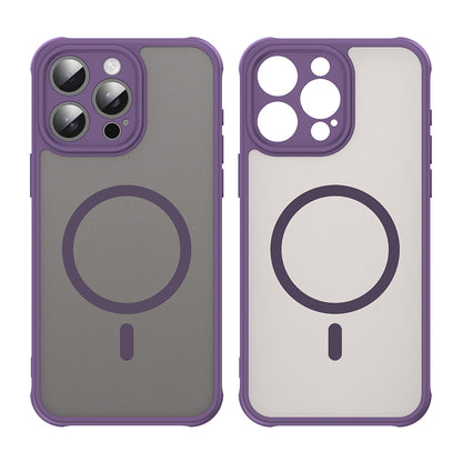 Coque MagSafe pour Apple iPhone 15 Pro Max, Techsuit, HaloFrost II, Violet