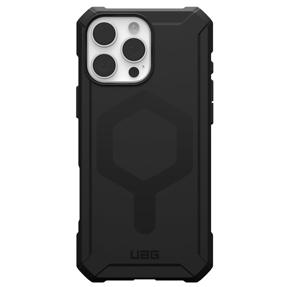 Custodia MagSafe per Apple iPhone 15 Pro Max, Urban Armor Gear, Essential Armor, Nera