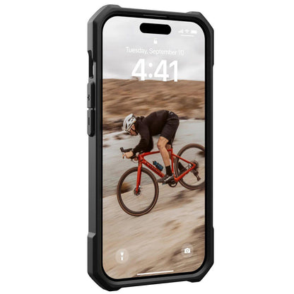 Custodia MagSafe per Apple iPhone 15 Pro Max, Urban Armor Gear, Essential Armor, Nera