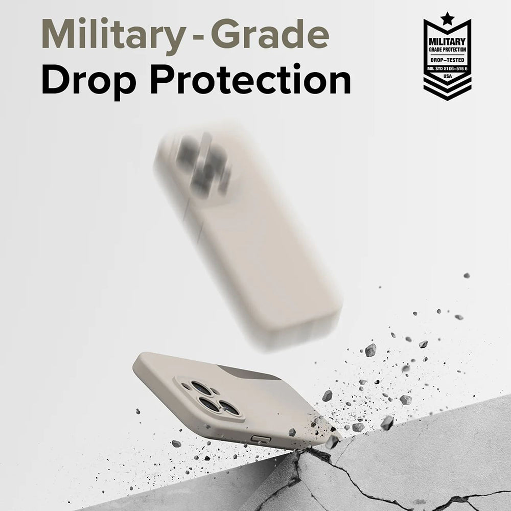 MagSafe Hülle für Apple iPhone 15 Pro, Ringke, Silikon, Limettengrün