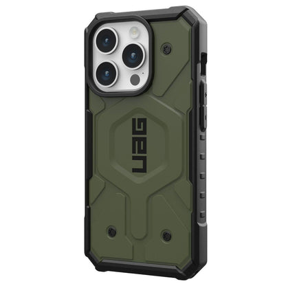 Coque MagSafe pour Apple iPhone 15 Pro, Urban Armor Gear, Pathfinder, Vert