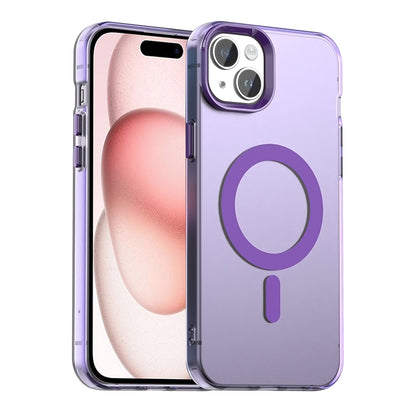 Custodia MagSafe per Apple iPhone 15, Techsuit, CandyCase, Viola