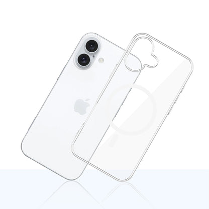Custodia MagSafe per Apple iPhone 16, 3MK, Clear MagCase, Trasparente