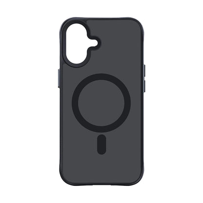 Coque MagSafe pour Apple iPhone 16, 3MK, Smoke MagCase, Noire