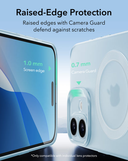 MagSafe Hülle für Apple iPhone 16, ESR, Zero, Satin Blau